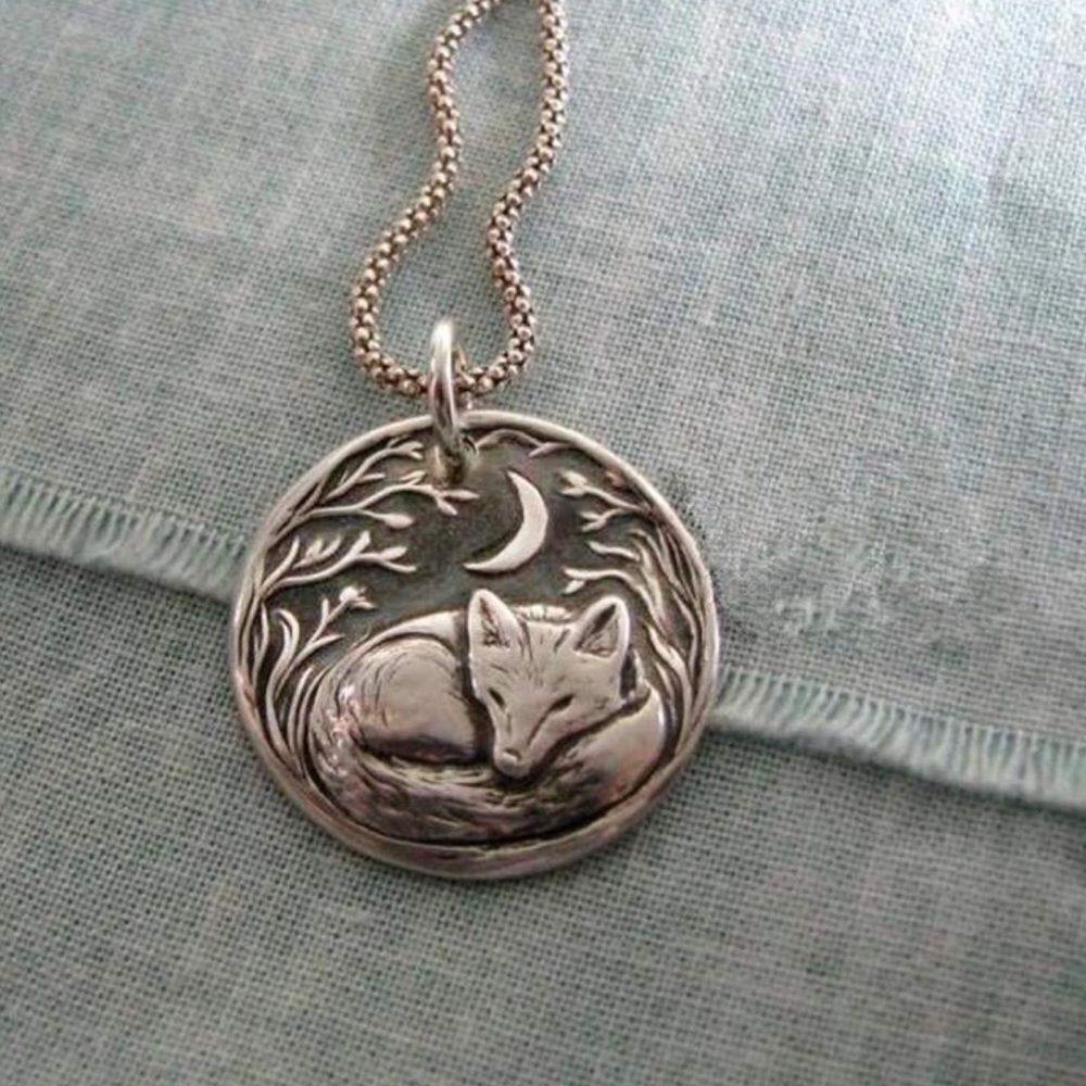 Boho Fox Necklace #1989